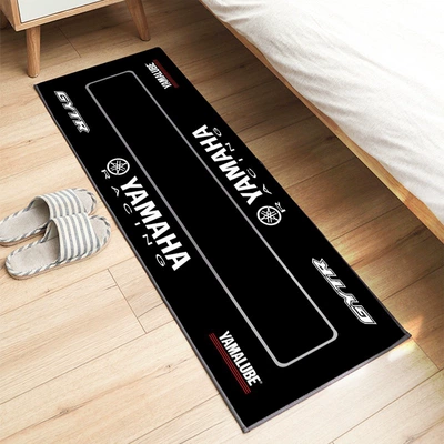 Cross-border Amazon temu motorcycle logo Avtomobil döşəmə paspasları - mt8-40120cm-crystal-velvet-dot-bottom