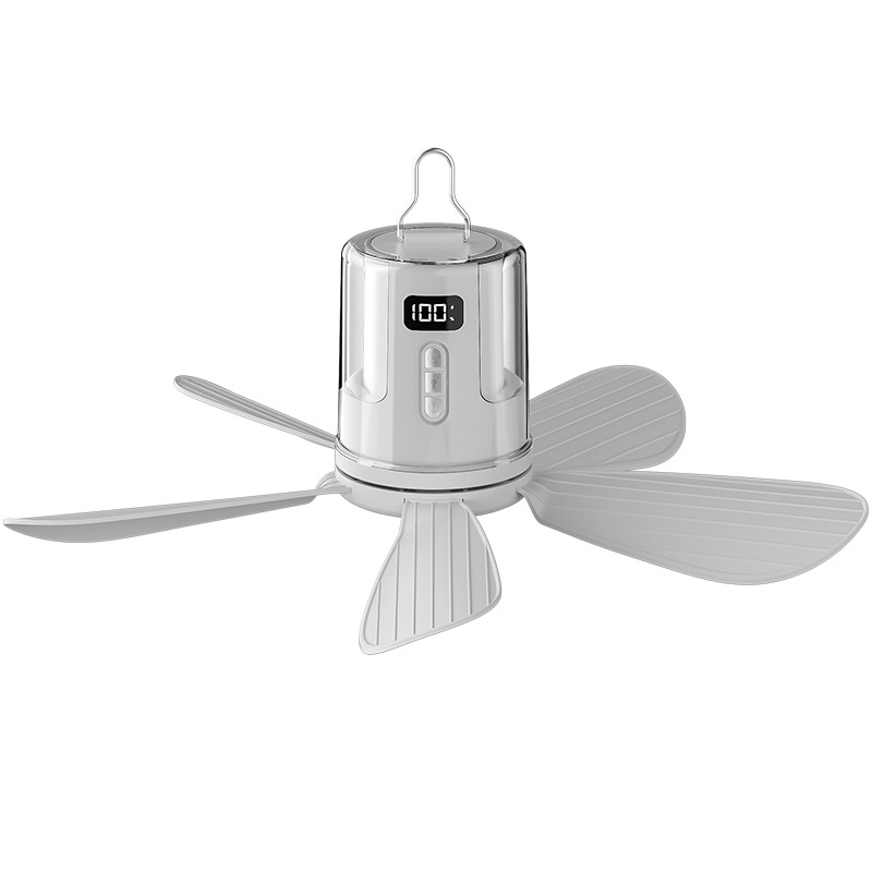 Small ceiling fan small dormitory student ceiling fan mosquito net bed ceiling fan lamp household strong wind silent bedroom electric fan 5