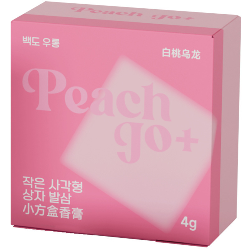 韓国同金PEACH JO小方箱ジャスミン薔薇香体膏固体香水香膏卸売りお土産|undefined