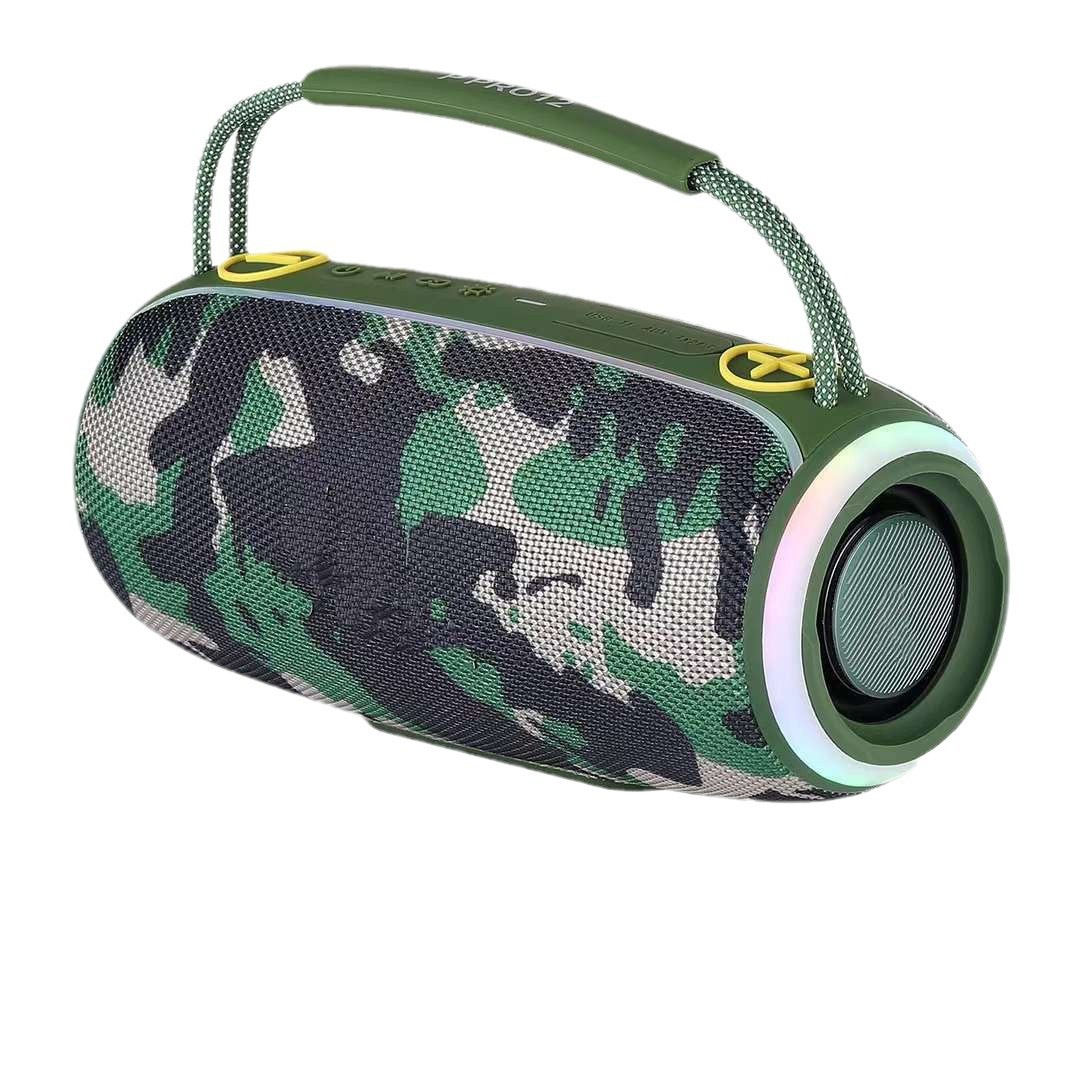 Transfronterizo P PRO12 altavoces Bluetooth inalámbricos portátiles sonido al aire libre alta calidad de sonido pequeño subwoofer de fiesta pesada