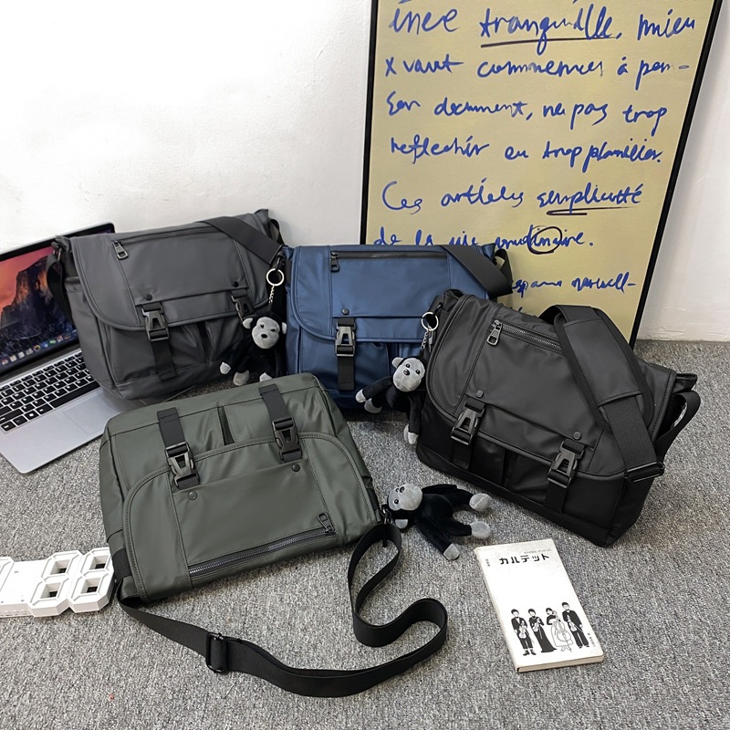 New Hot Single Crossbody Men's Trendy Brand Large Capacity Work Students' Leisure Ins Shoulder Bag for_voghion.com