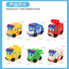 Transformable School Bus with Robot Features: Goethe School Bus Child Reversible Car Toy Robot Set for Boys, Educational Play