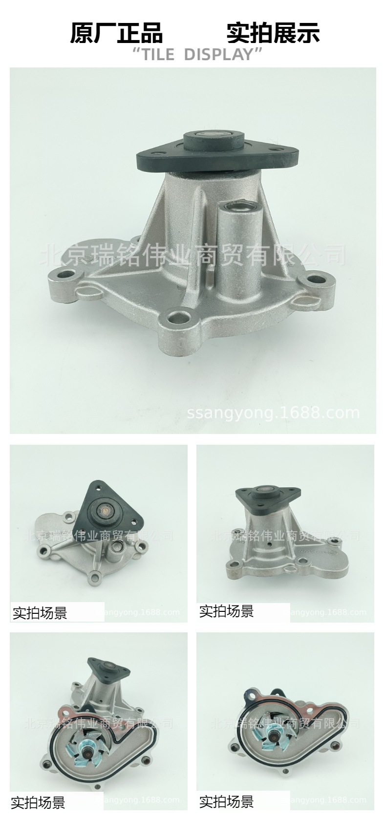 1732000101 Car Engine Water Pump Cooling Water Pump G16 Ssangyong Tivoli Tivoli