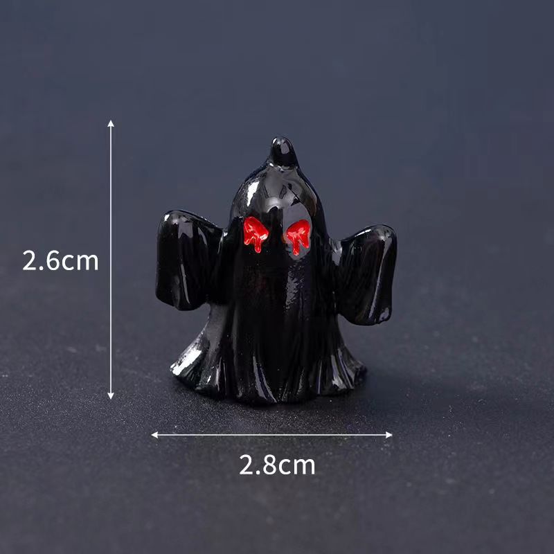 Hogar Escritorio Decoración creativa Tema de Halloween Pequeños adornos al por mayor Resina Calavera Hueso Resurrección Momia