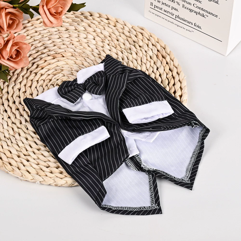 Универсальный элегантный смокинг из двух частей для домашних животных