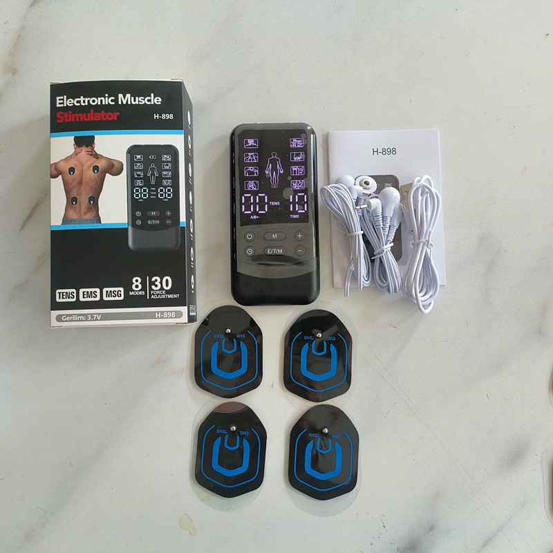 EMS transfronterizo inteligente digital meridiano aparato de fisioterapia masajeador de pulso de baja frecuencia masajeador de pulso de microcorriente