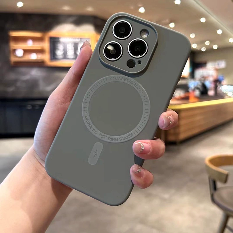 Совместимый с iPhone 16, чехол, силиконовый резиновый чехол, защитный чехол Pro, 17 Pro Max