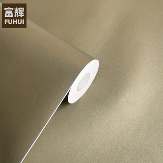 加厚青铜色磨砂贴纸PVC自粘墙纸壁纸金属质感电器橱柜贴波音软片