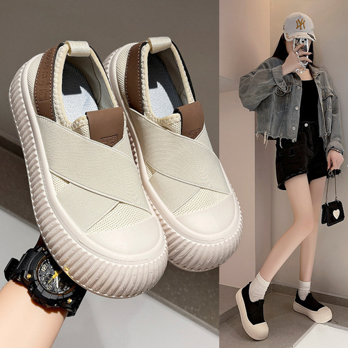 Fashionable New Maternity Soft Sole Shoes, Trendy Bestselling Loose Summer Women's Fabric Shoes, Lattice Mesh Surface Thin Women's Casual Shoes