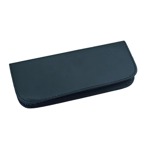 Hairdressing scissor bag barber shop professional portable scissor bag hairdressing storage tools black simple scissor bag professional