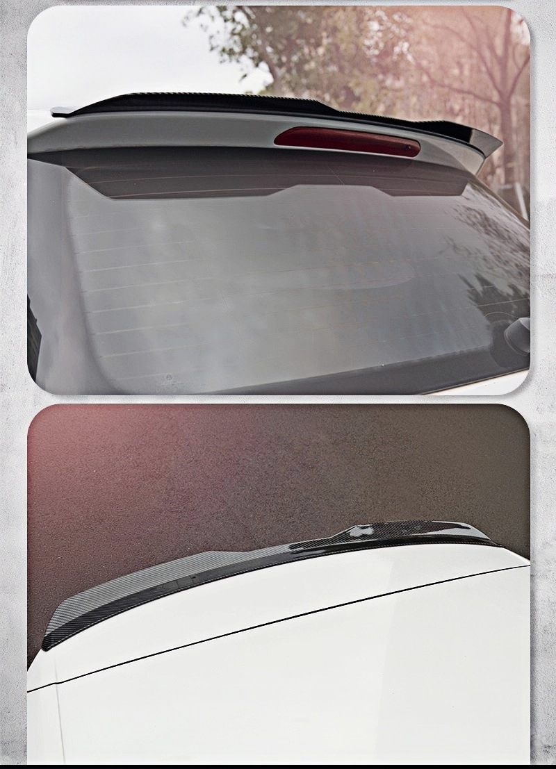 Car Modification Universal Suv Hatchback Modified Rear Wing Spoiler Trunk Roof Wing Tail Wing No-Drill Wind Wing