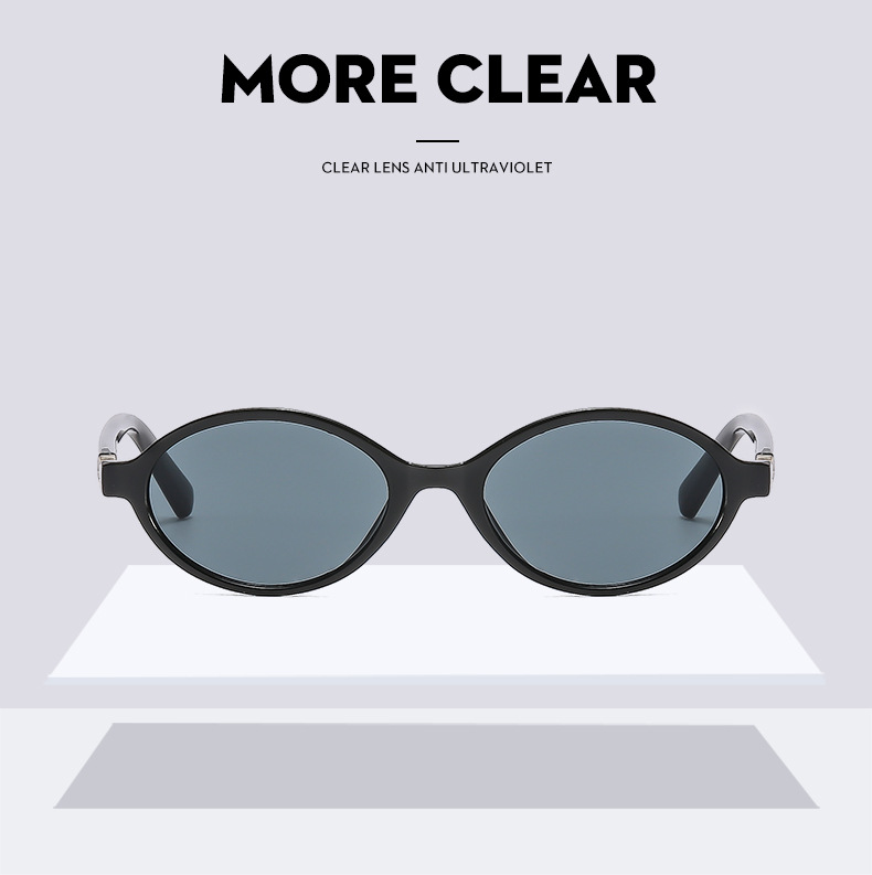 Baby sunglasses Europe and America cross-border new premium children's sunglasses ins retro small frame anti-blue light glasses