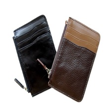 定制通用卡包多功能TV卡套便携式拉链包欧美防磁卡包礼品牛皮卡袋