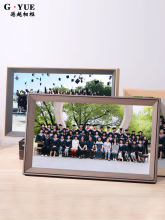 ∷毕业照相框集体照大合影挂墙纪念画册细长尺寸照片裱架空摆台定