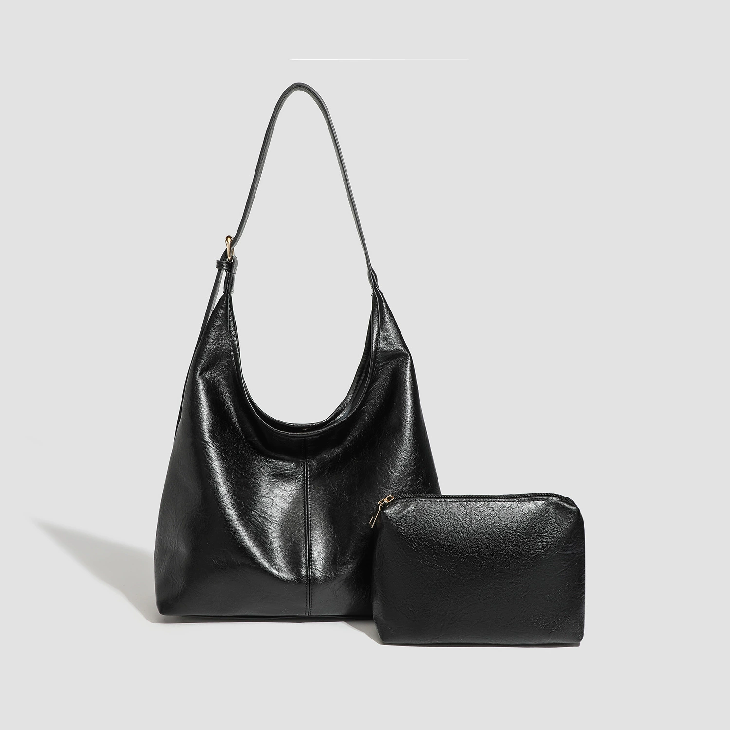 Small design capacious one-shoulder bag