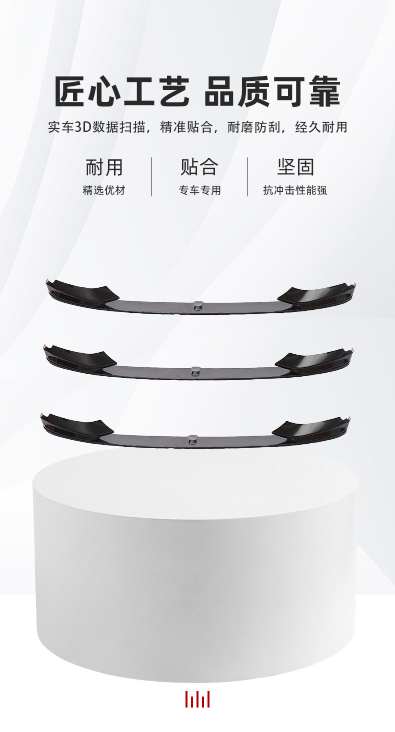 Suitable for Bmw Cars 13-19 Models Front Spoiler F32/F33/F36 Mp Front Lip Surround Exterior Modification Parts