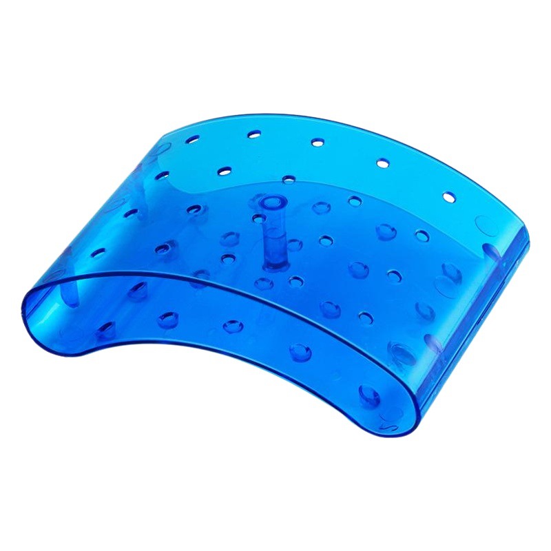 Curvo Lollipop stand chocolate soporte de exhibición estante de caramelo 3 colores 20 agujeros transparente PP transfronteriza Venta caliente