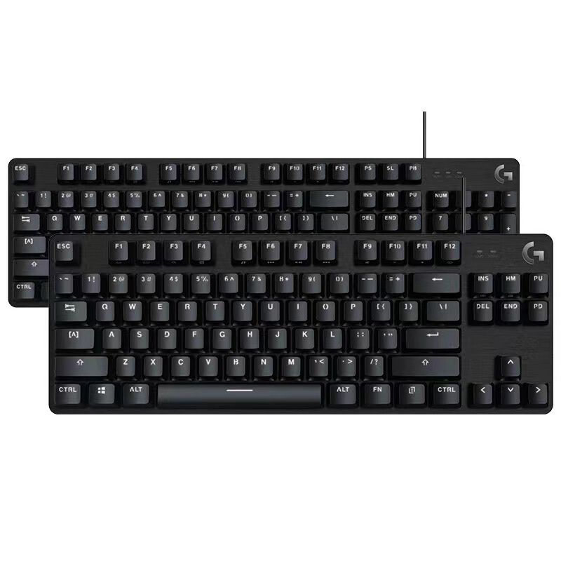 LoGitech G412 se/tkl Wired E-sports Game Mechanical Keyboard 87/104 Key Tea Axis Desktop Dedicated