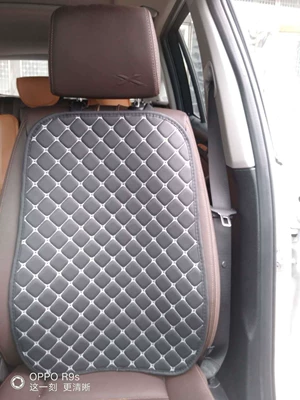 Seat cushion, seat cover, seat cushion - four-pointed-star-black-and-white-single-piece-small-waist-support