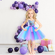 Dívčí šaty tutu s jednorožcem a flitry na oslavu_voghion.com