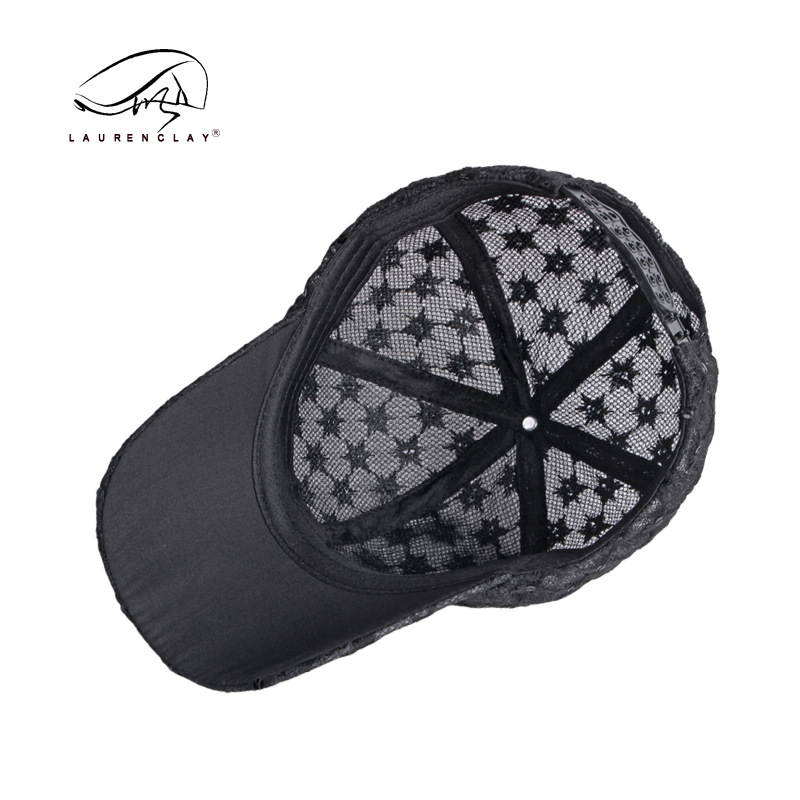 Estilo coreano de la moda de las mujeres lentejuelas casquillo enarbolado primavera y verano sol protección sol sombrero playa gorra de béisbol moda de las mujeres