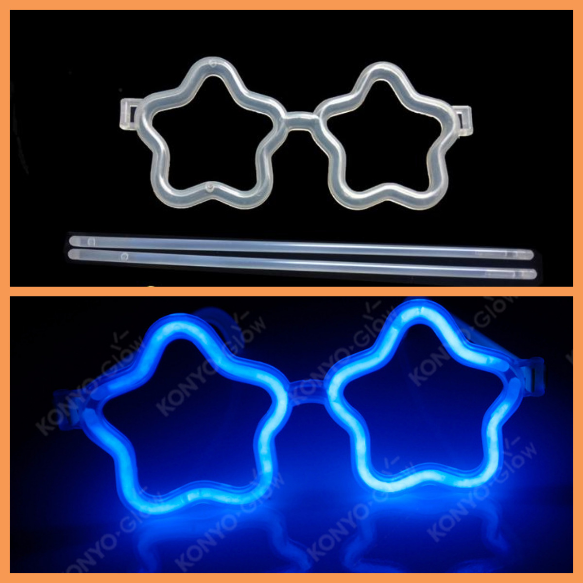 다섯개 별 안경 액세서리