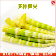 野山椒泡椒笋尖70g/95g即食脆笋片竹笋丝休闲零食笋制品批发