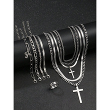 M 36936 Cross Jewelry Set �䵭�������׿羳��ó��������ͨ
