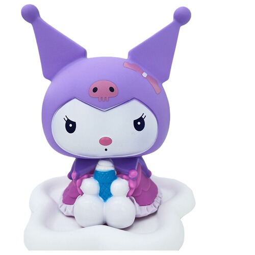New Internet celebrity Melody desktop ornaments toy piggy bank cartoon style Kuromi enamel piggy bank