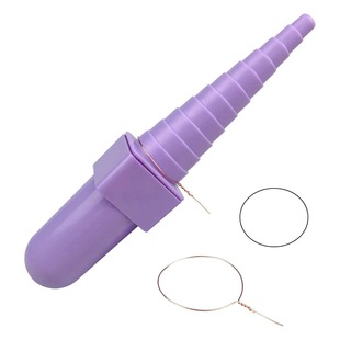 Winding tower around the paper tool wire tools, DIY Yan paper around the drawing disc