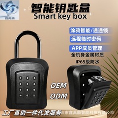 Tongtong ロックパスワードキーボックスキー装飾 B&B tuya Bluetooth ロックボックス指紋携帯電話ロック解除ホットセール