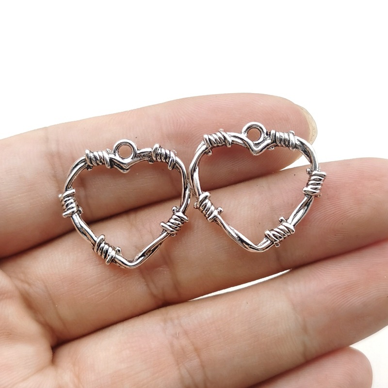 5g Weight Pendant Jewelry Making Type 1 Piece Zinc Alloy Gold Plated Peach Heart Shape Pendant DIY Jewelry Accessories Earrings Necklace