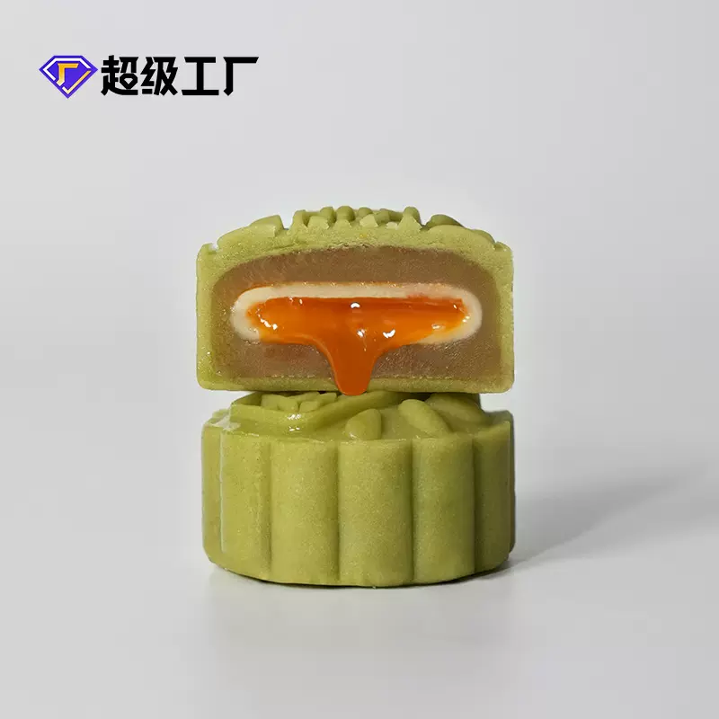 港式莲蓉盒装奶黄流心月饼爆浆流心批发可贴牌OEM代工糕点多口味