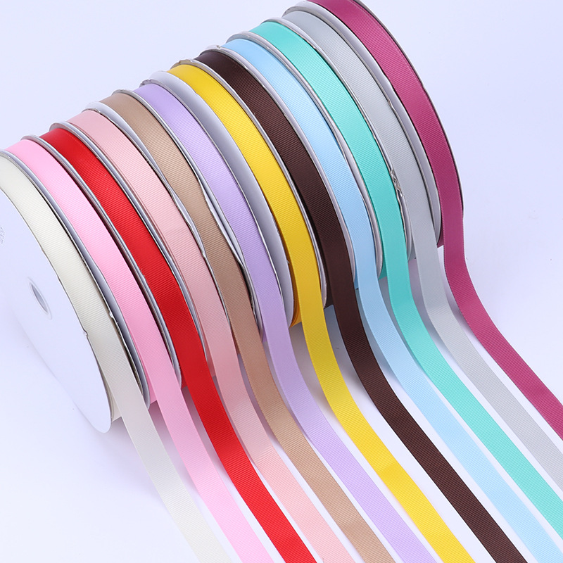 1,5 cm de alta densidad costilla cinturón accesorios de ropa ramo fresco fruta caja de regalo embalaje color seda patrón horizontal cinta de embalaje