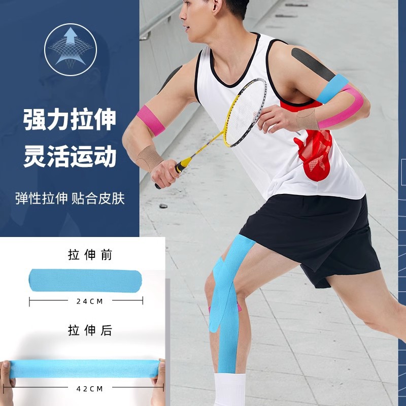 Adhesivo muscular especial para la cara con patrón de patrón