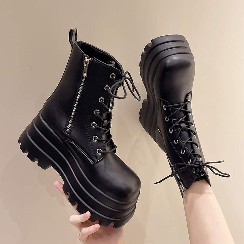 Cos Height Increasing Shoes 20cm Height Increasing Leg Shoes 9cm British Style Trend New Short Boots Short Barrel Martin Boots Cos Height Increasing Shoes 20cm Height Increasing Leg Shoes 9cm British Style Trend New Short Boots Short Barrel Martin Boots