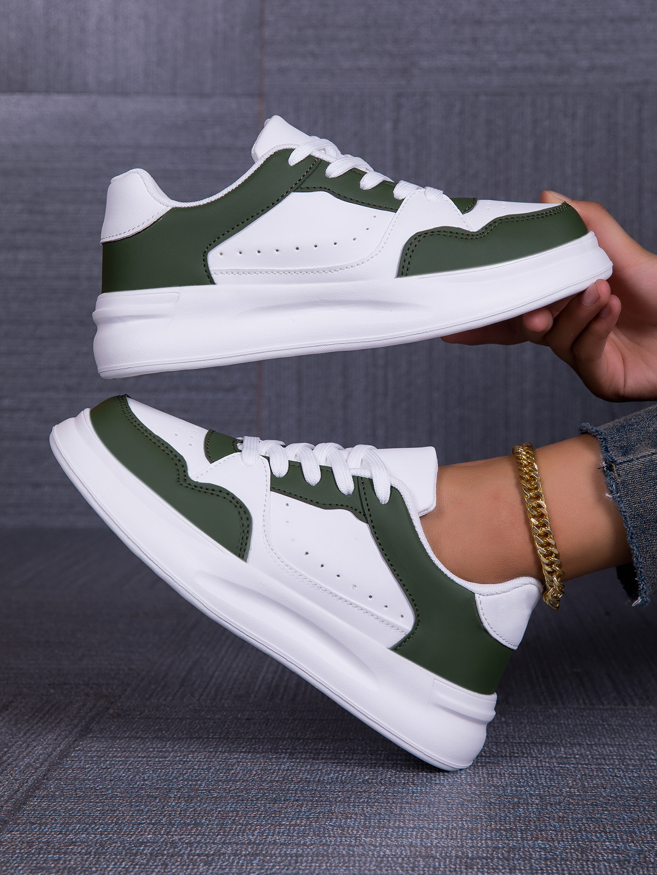 Bequeme Damen Freizeitschuhe Mit Schnürung Für Den Außenbereich_voghion.com