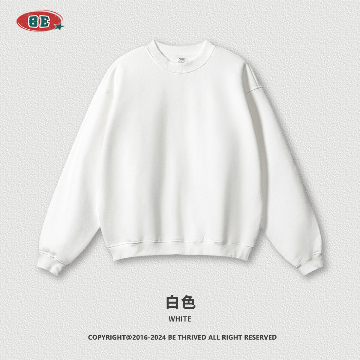 Be Hombres| Marca de moda americana de color sólido con camiseta de cuello redondo, suelta, pantalones de correa de tracción de dos piezas, set deportivo
