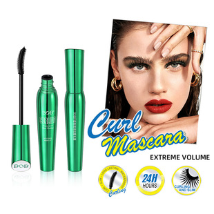 Cross-Border Bob Long-Lasting Mascara Waterproof Slimming Curling Non-Caking Not Easy to Smudge Natural Lengthening Makeup