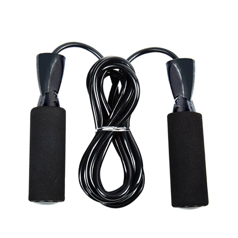 Gezhi 6123 deportes al aire libre que llevan la cuerda de saltar hombres y mujeres equipo de fitness cuerda de salto de alambre de acero ajustable cubierta de esponja que absorbe el sudor
