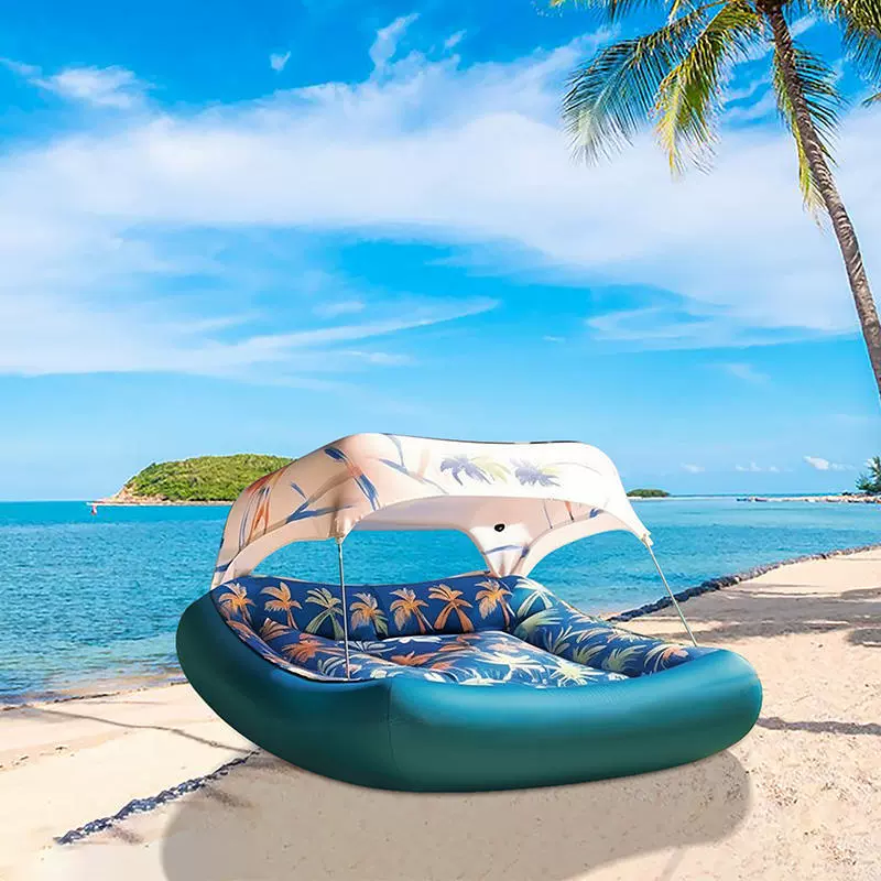 Надувной пушистый диван утолщение мягкий домашний надувной диван может быть портативным складной затенение большой шезлонг открытый диван