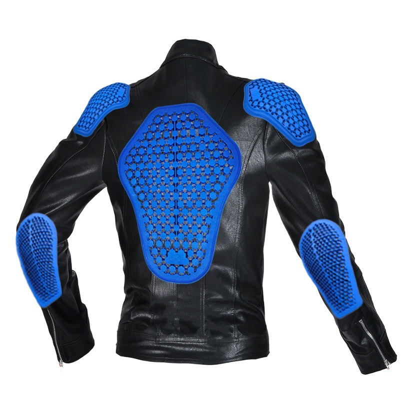 Volero motocicleta ciclismo traje cuatro estaciones motocicleta retro casual chaqueta de cuero femenino caballero a prueba de viento anti-caída traje