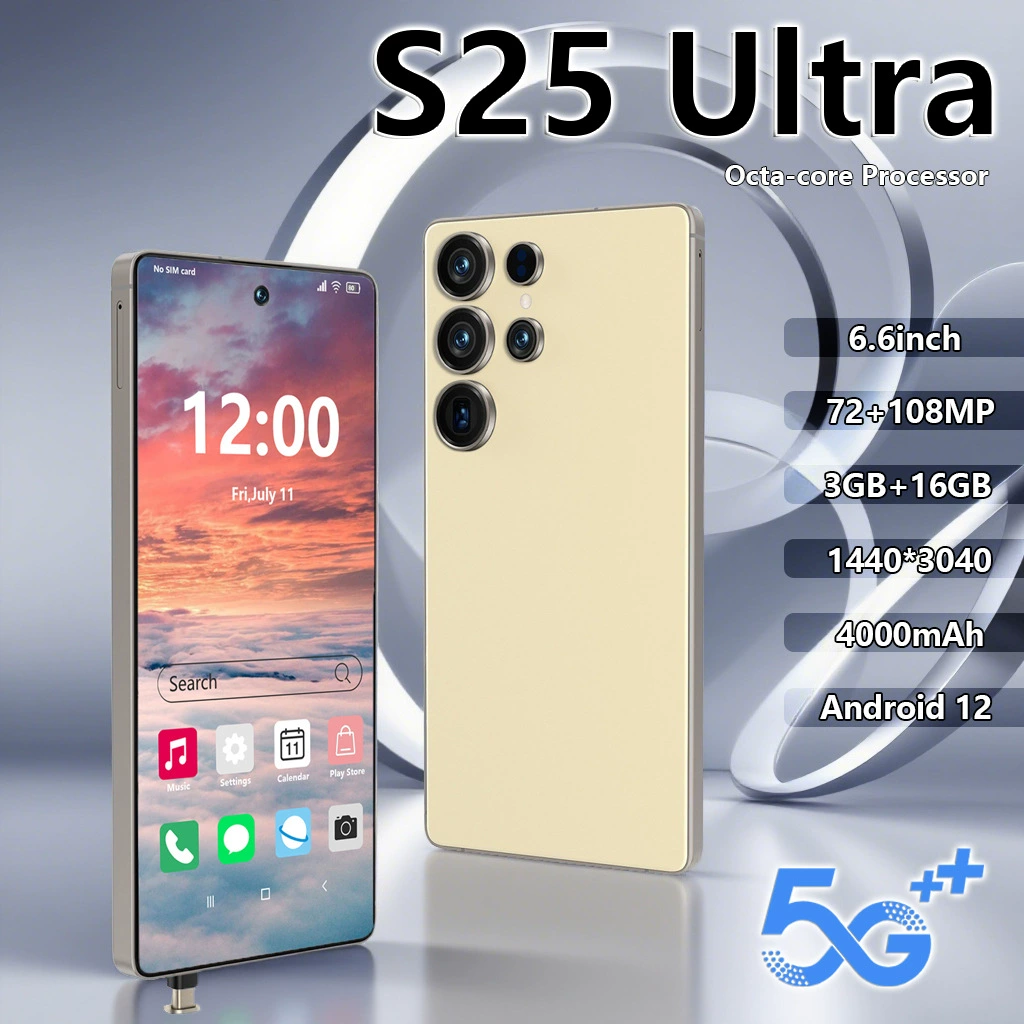 Мобильный телефон, элитные умные часы, S25, 16GB, Android, 6", 4G