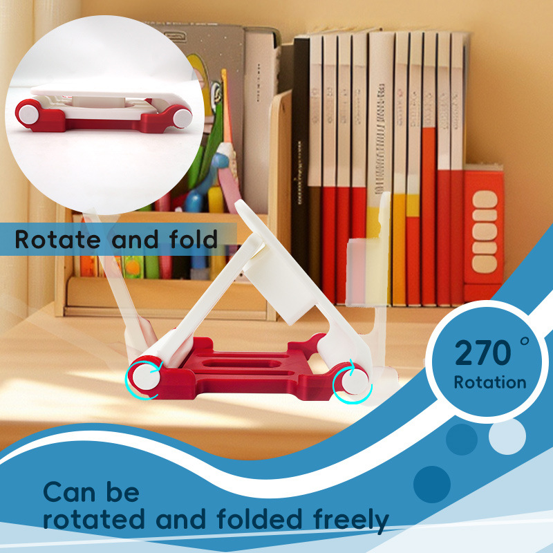 Nuevo soporte de taza de agua plegable flexible transfronterizo Soporte doble plegable Soporte de exhibición de estante de doble capa de escritorio