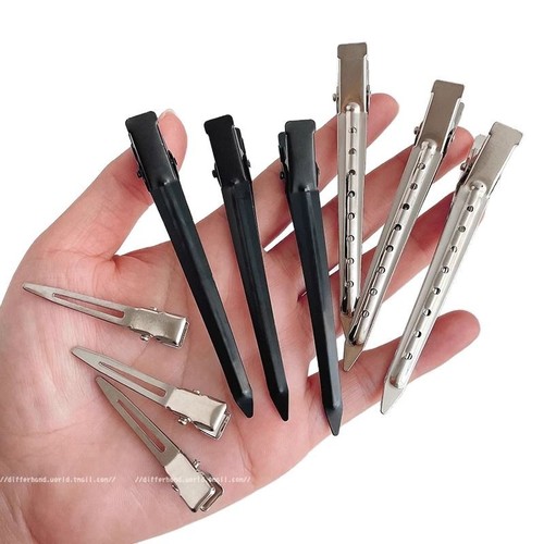 Hair root fixing fluffy hair clip for women, simple and invisible forehead fringe flyaway hair pin face wash makeup positioning duckbill clip hair accessory