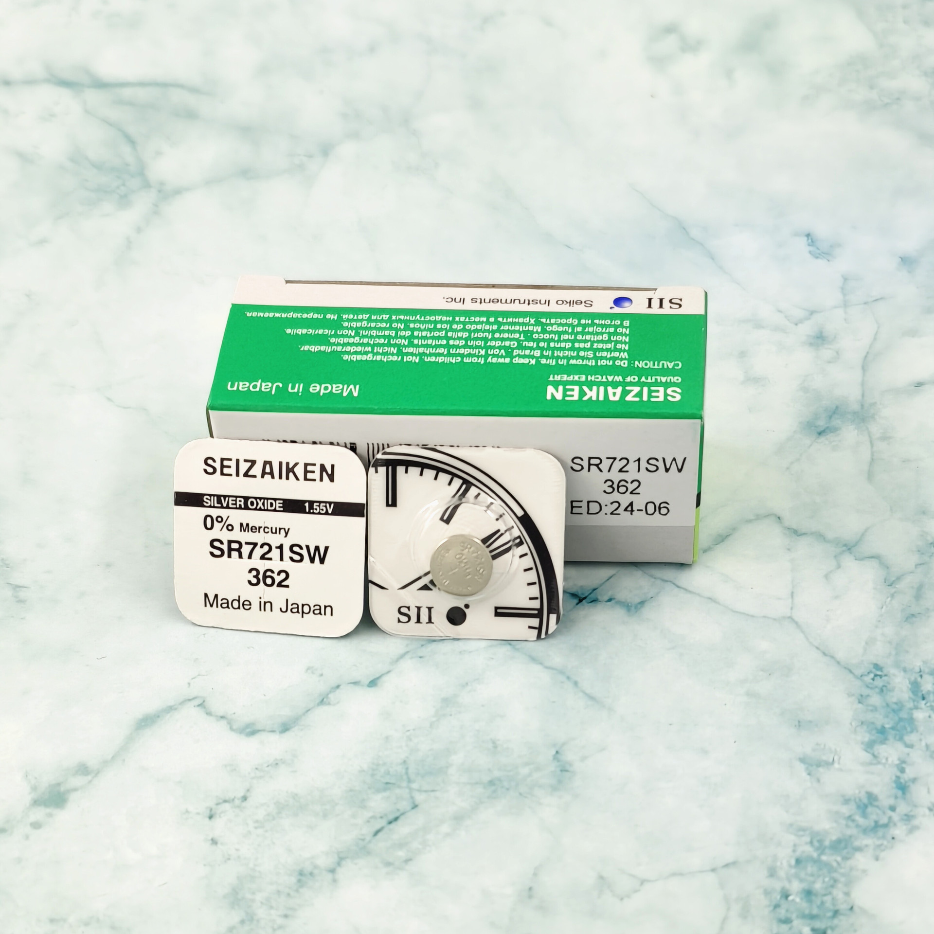 日本精工362电子 sr721sw纽扣电子 手表电池电子 单粒装