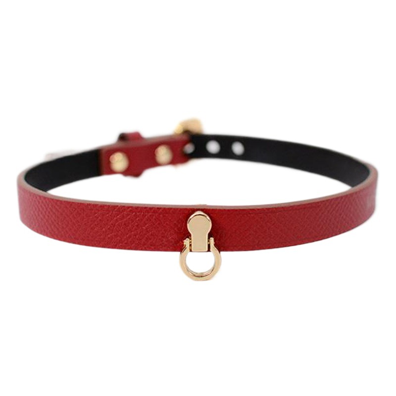 Smsex juguetes collar de perro esclavo gargantilla collar de piel de vaca K9 alternativa vinculante pareja Juguetes