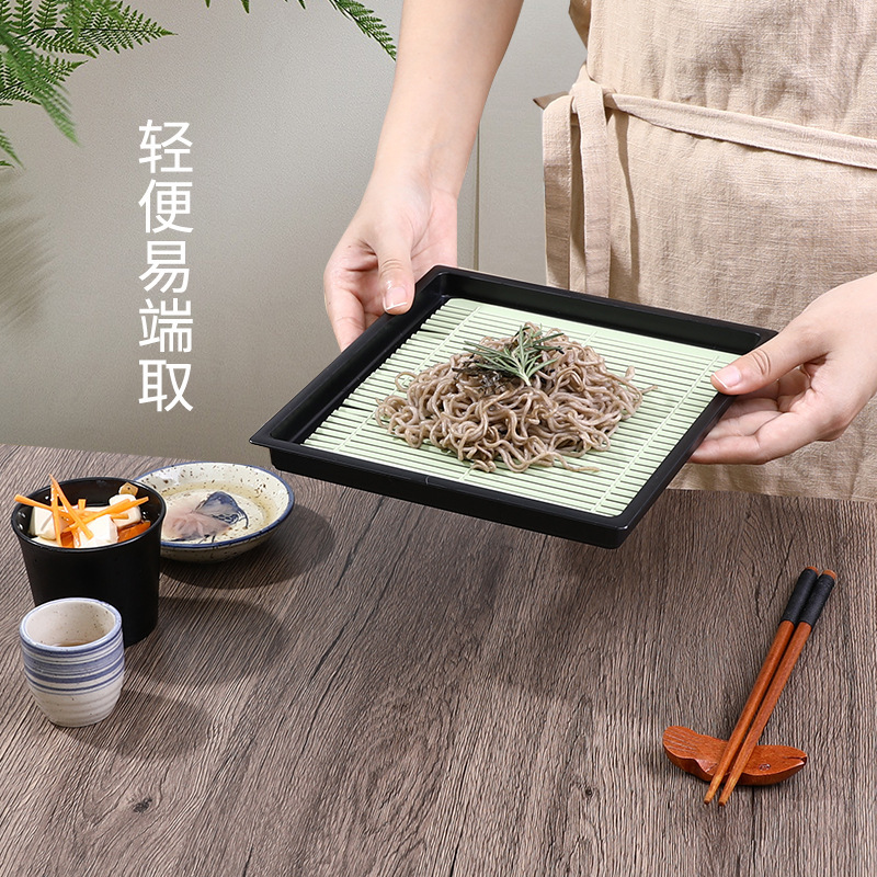 KATU輸入の水たまりの食事の皿のレストランは麺をすくい取って麺の家庭の食品級のトレーの日本料理の寿司を混ぜて水たまりの碗を配合します。|undefined