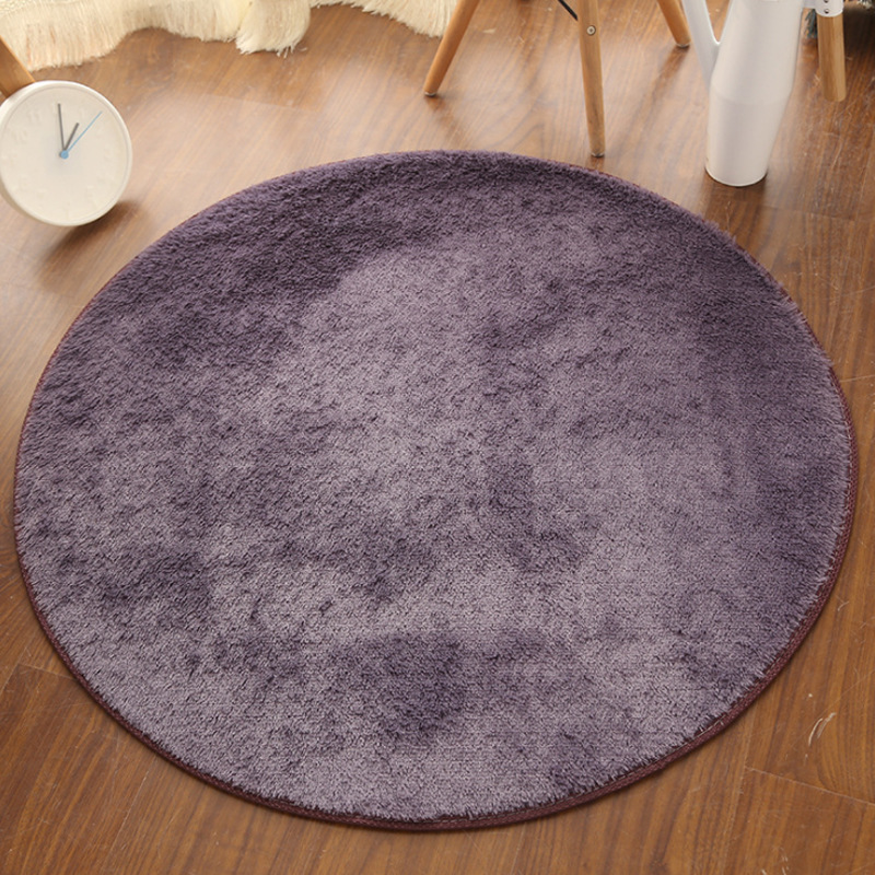 Alfombra Redonda Transfronteriza, Silla Colgante, Alfombra para Tienda de Campaña, Alfombra para Sala de Estar, Alfombra para el Suelo, Alfombra para el Dormitorio, Alfombra para Mesa de Centro, Estilo Moderno y Minimalista