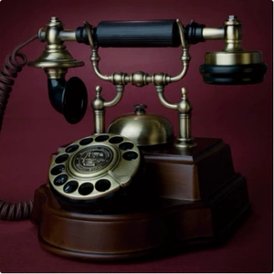 Paramount Antique Thephone 1898TN Пианино ротационный набор Dial Dial Pan Retro Landing Machine Office фиксированный